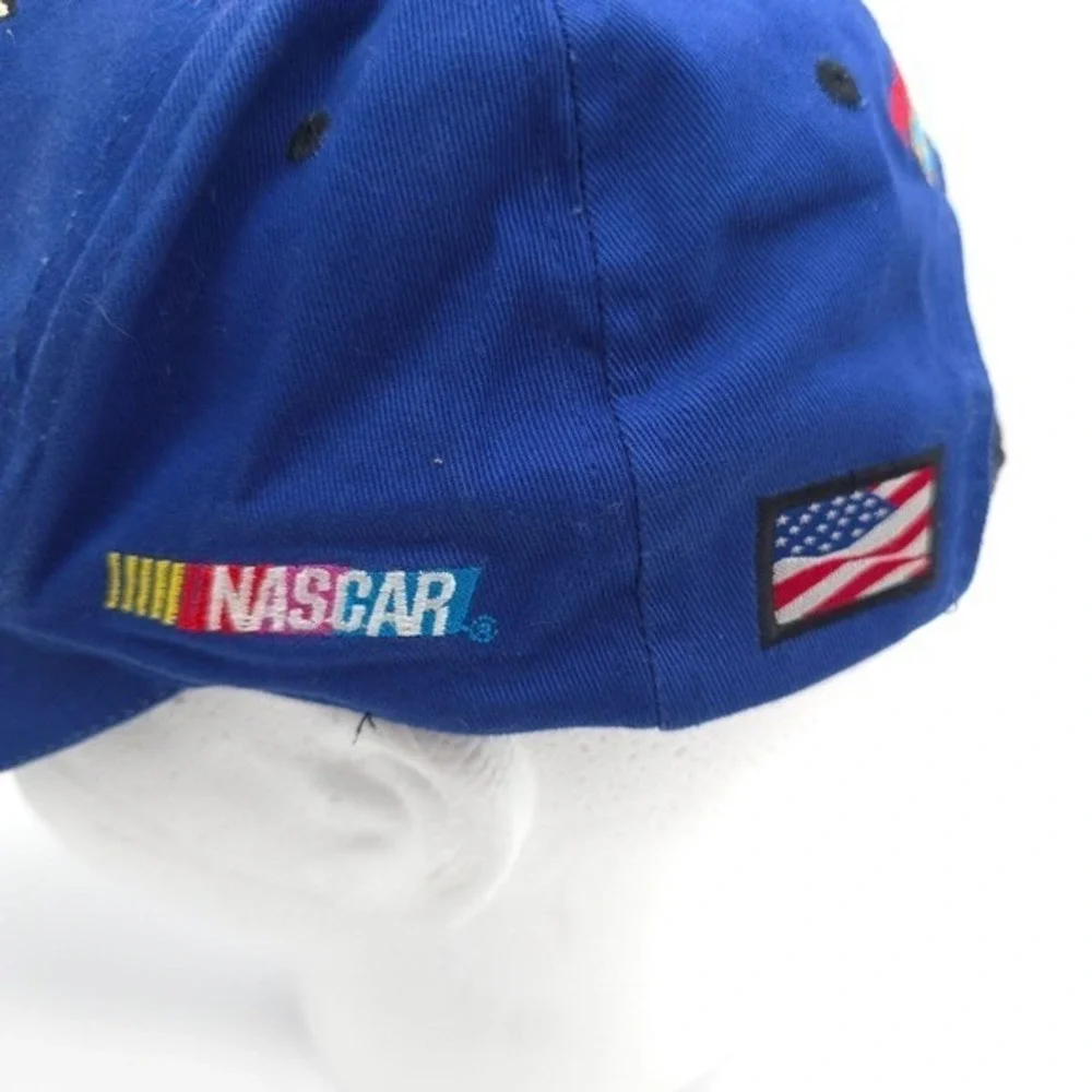 Vintage Disney Daytona 500 NASCAR 2004 Youth Baseball Cap Blue Mickey Mouse